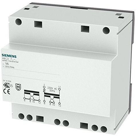 Siemens 4 AC3 – Sicherheit Trafo 12/24vca isec 3,3/1,6