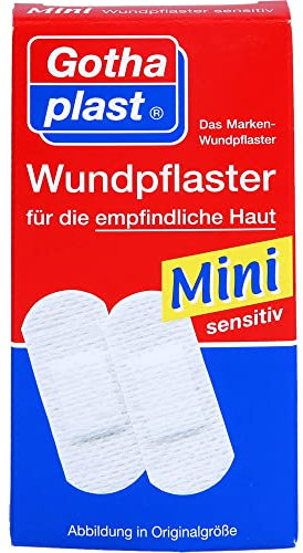 GOTHAPLAST Wundpfl.Mini sensitiv 1,7x4 cm 20 St