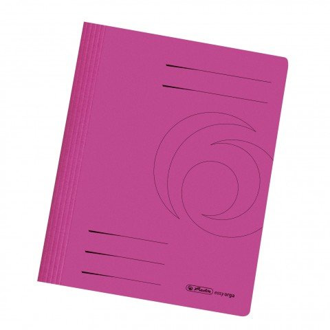 Herlitz Schnellhefter A4, kaufmänische- und Behördenheftung (Manilakarton | A4, Pink, 1)