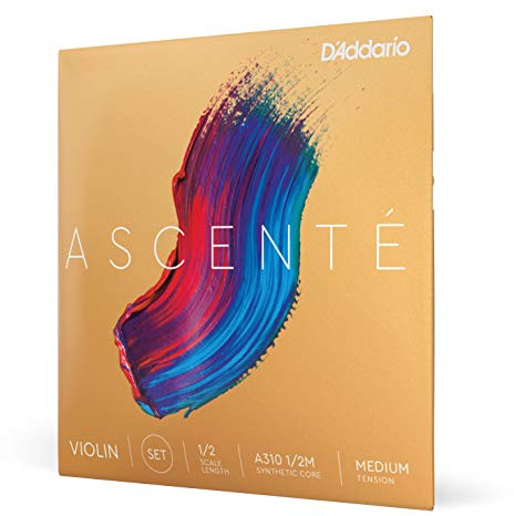 D'Addario A310 1/2M Ascenté Geigensaitensatz, 1/2 Geige, mittlere Spannung