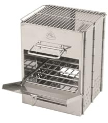 ROBENS Firewood Kocher Silber