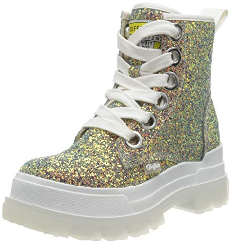 Buffalo Damen ASPHA LACE UP HI Mode-Stiefel, Multi, 39 EU