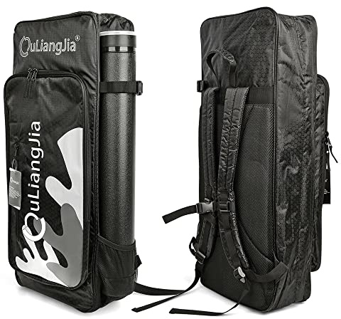 SHARROW Archery Backpack Takedown Recurve Bow Case Carry Bow Bag Back Pack Carrier Transport Storage Bag with Arrow Quiver