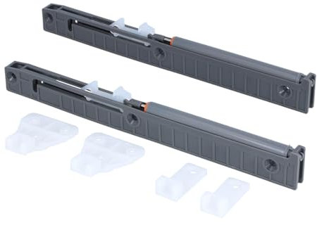 MS Beschläge Einzugsdämpfer 1 Paar Schubladendämpfer Rollenführungen Soft-Close Dämpfer Einzugsdämpfung nachrüstbar Schubkastendämpfer Dämpfungssystem Selbsteinzug