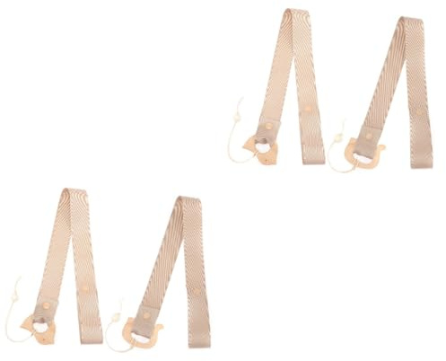 4 Pz organizzatore di fermagli per barrette forcine hangers organizer per mollette appendiabiti da parete organizzatore di prua organizer per fascia per bambini di legno HEMOTON