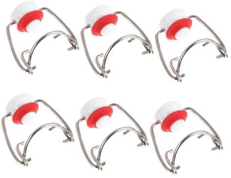 PRETYZOOM 6pcs Beer Bottle Caps Swing Top Lids Airtight Flip Stoppers for Beverage Juice Bottles Replacement Sealing Caps