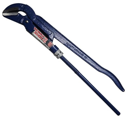 Terryshop74 Chiave a Pappagallo Giratubi Svedese Pollici Regolabile - Becchi Inclinati a 45° (1'' pollice)