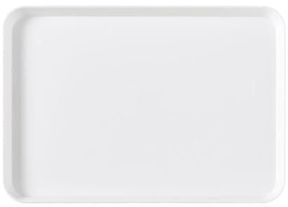 Tyenaza Piatto per la colazione, piatto di insalata in stile nordico, minimalismo pp piatto da porzione rettangolare, per casa, ristoranti, negozi di dessert