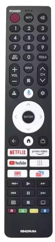XINFUTE New GB422WJSA fit for Sharp Aquos Android Bluetooth Voice LED CHIROQLI TV Remote