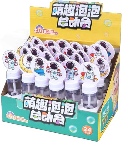 Party Bubble Wands, Bubble Wands for Kids - Giocattolo di spazzaneve a bolle da 24 pezzi per esterni, per favori boys girls outdoor activities for beach Garden Backyard Lawn