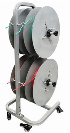 XTGDIEM Porta Bobina di Filo, Distributore di Bobine Multiasse, Avvolgicavo con Ruote, Distributore di Bobine di Cavo, Porta Bobina di Filo for Cavi Elettrici, Industriali E Commerciali