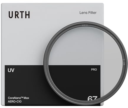Urth Filtre UV 82 mm (Pro) | 34 couches de nano-revêtement, verre optique HD pour clarté d'image supérieure, protection professionnelle ultra-fine