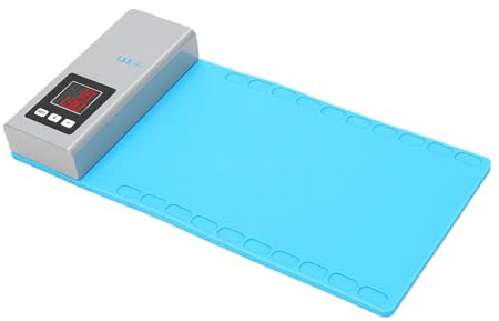 GOWENIC Separatore Schermo LCD Tappetino Riscaldante Efficiente 10-130 ℃ Temperatura Regolabile per Kit di Riparazione 2 in 1 per Tablet Telefono (Spina europea)