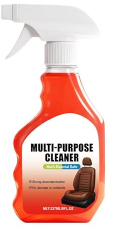 Limpiador De Interiores De Automóviles: Solución En Aerosol Para Detalles De 237 Ml, Líquido Para El Cuidado Del Cuero De Las Alfombras Del Tablero, Fórmula De Limpieza Profunda | Producto De Protecci