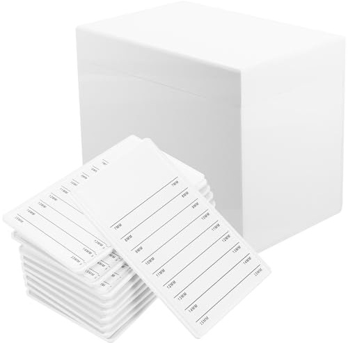UTHCLO Wimpern Aufbewahrungsbox Große Kapazität aus Acryl mit 10 für Professionelle Wimpernverlängerungen und Make Up Organizer