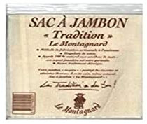 LE MONTAGNARD Borsa per prosciutto 70 x 60 cm, incolore, Taglia Unica