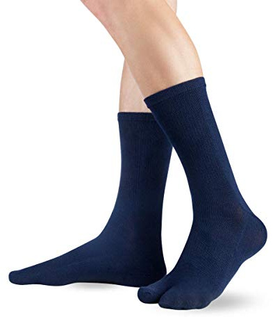 Knitido Traditionals Tabi | Calzini giapponesi con alluce separato, Misura:35-38, Colori:Navy (006)