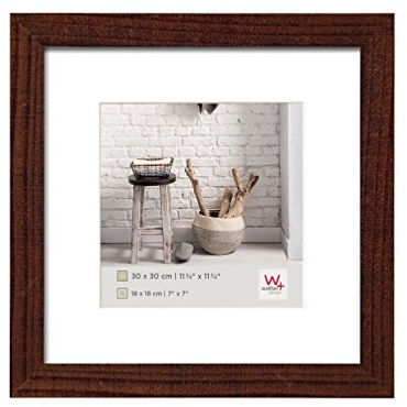 walther design Marco de Fotos Nogal 30 x 30 cm Home Marco de Madera HO330N
