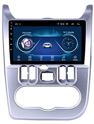 Car Stereo Video Player for Renault DUATER/LOGAN 2009-2013 Radio Receiver Android Sat Nav Head Unit Internet Multimedia with GPS Navigation Bluetooth Touch Screen Wifi SWC 4G,4 Core 4G+WiFi: 2+32GB