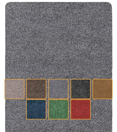 ANRO Fußmatte Schmutzfangmatte Türmatte rutschfest Fußabstreifer abwaschbar robust für Eingang, Haustür, Flur innen & außen Poet, 60 x 180 cm (Rechteckig)