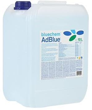 BLUECHEM AdBlue 10 litros con Boquilla. Aditivo para reduccion de emisiones en vehiculos equipados con Motores Diesel con tecnología SCR