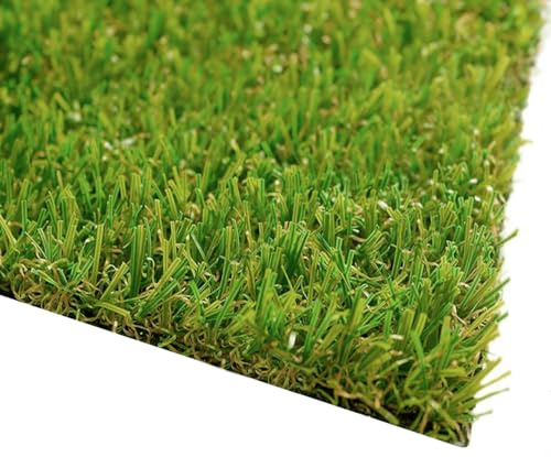 Cesped artificial terraza exterior California - rollo cesped artificial 1x2,5m 20mm de altura con alta densidad - calidad profesional - fácil instalación con buen drenaje