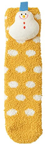 Momolaa 1 Paires de Chaussettes Confortables en Coton à imprimé Animal de Noël Fouet Pâtisserie Professionnel (D, A)