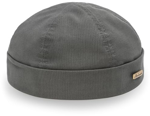 Sterkowski Modell Docker | Hochwertige Sanfte 100% Baumwolle Dockermütze | Komfortable und Gemütliche Alltagsmütze Hafenmütze Navy Watch Beanie in Allen Größen