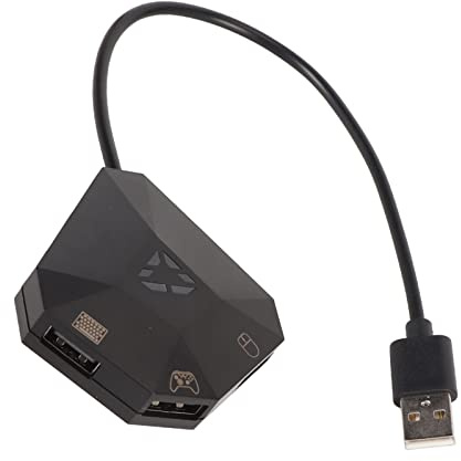 VBESTLIFE Kabelgebundener Tastatur- und Mausadapter für Switch, für, für PS3, für One, für 360, Tastatur- und Mauskonverter Unterstützen Benutzerdefinierte Zuordnung