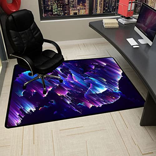 Rutschfeste Gaming-Bodenschutzmatte für Büro, Schreibtisch, Mehrzweck-Stuhlmatte für Hartholzböden, Spiele, Sport-Matten, 120 x 160 cm