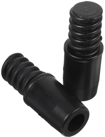 Adaptador Rosca Mango Escoba, 2 Uds Plástico Negro Conector | Pieza Repuesto para Escobas y Cepillos, Instalación Fácil, Diseño Versátil Limpieza Suelos