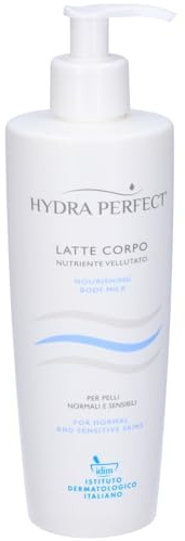 Latte corpo Hydra Perfect 400 ml - Istituto dermatologico Italiano - idratazione intensiva per pelli normali e sensibili con estratto di passiflora, vitamina E, olio di mandorla