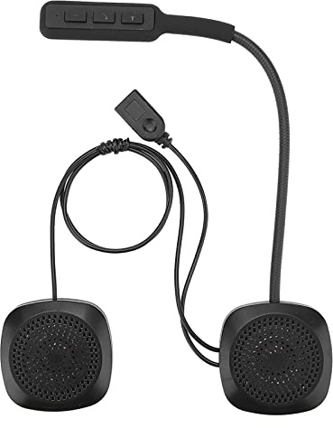 BOROCO Motorradhelm-Bluetooth-Headset, Automatische Antwort BT 5.0, Freihändiges Fahren mit Klarer, Geräuscharmer, Langlebiger Batterie (15 Stunden Laufzeit) – Motorradzubehör