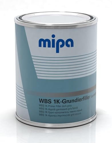 MIPA WBS 1K Grundierfiller Dunkelgrau RAL 7011-1 Liter