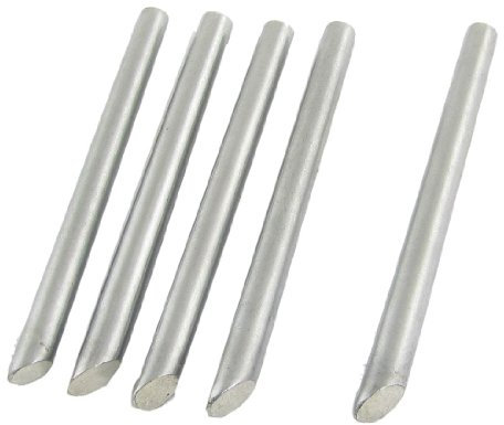 Sourcingmap 60W Replaceable Bevel Design Soldering Iron Solder Tip 5 Pcs