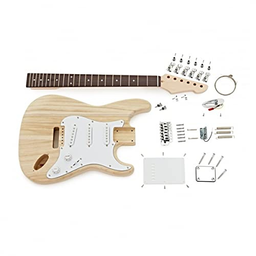 Kit de guitarra DIY - Construye tu propia guitarra eléctrica Pack de Gear4music