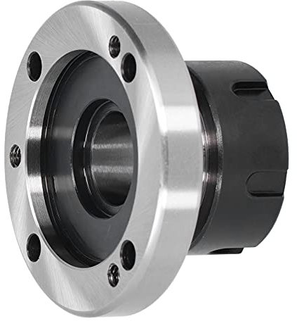 Mandrino a pinza, ER‑32 Durevoli dispositivi per tornio Resistente all'usura Professionale per la lavorazione del legno per macchine da banco(80 MM)