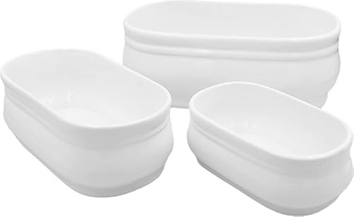 FRANCACOR Jardinera Porcelana Blanca Ideal Cementerio, Todos LOS Santos Ref 9060-21 CMS
