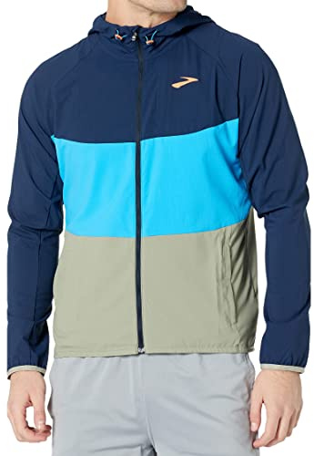 Brooks Canopy löparjacka för män – marinblå