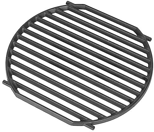 Outspark 64830 Grill Grate for Weber Gourmet BBQ System Sear Grate,Cast Iron Cooking Grid for Spirit GS4 I/II 200/300 SER,Weber Genesis II E-310,II LX S-440,Cast Iron Gourmet BBQ System Accessory