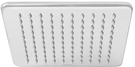 Welfenstein Regenbrause 20x20cm ESS20 eckig Edelstahl Duschkopf Regendusche Kopfbrause