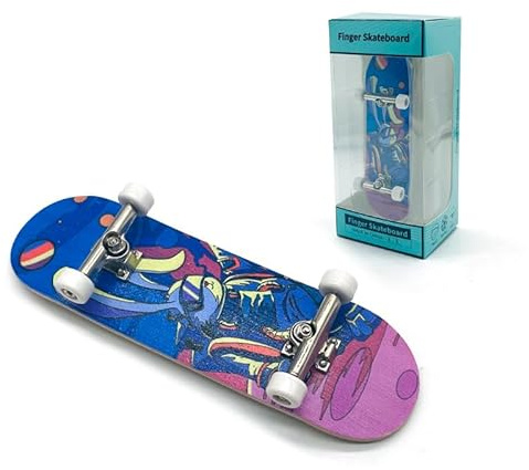 Professionelles Mini-Fingerboard mit Kugellagern, 28 mm, für Kinder und Kinder (T1)