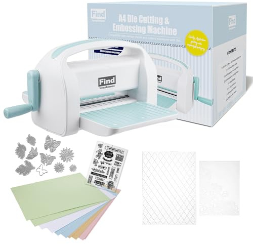 Find Scrapblooms 9 inch Die Cutting Machine, A4 Embossing Machine for Card Making