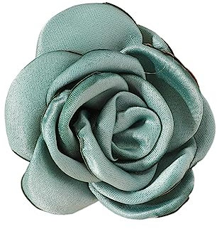FOLODA Kamelien-Blumen-Brosche, Blumenform, Anstecknadel für Damen, vielseitiger Chiffon-Stoff, Blumenschmuck, Stoff