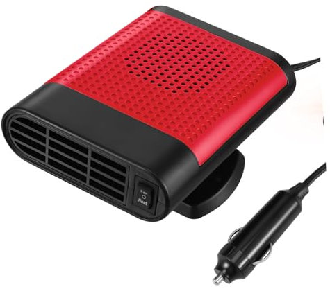 SOLUSTRE Car Heater Portable Windshield Defogger for Cars Electric Warm Air Blower Heater for Vehicle