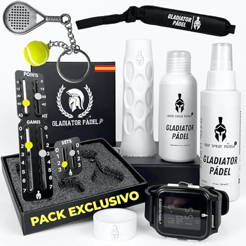 Originelles Geschenk für Padel-Liebhaber | Wähle zwischen 3 Geschenkpaket-Optionen | Padel-Zubehör für Männer und Frauen | Perfekte Geschenkidee für jeden Fan (Basic) (Premium)