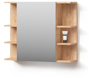 Livinity Badspiegelschrank Fucino, Eiche, 79.6 x 64 cm