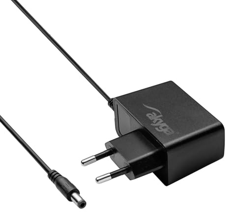 Netzteil Netzadapter Ladekabel Ladegerät Akyga AK-PD-32 9V / 1A 9W mit 5,5x1,4 mm stecker kompatibel mit Casio Keyboard Synthesizer Piano