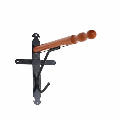 Ronyme Trensenhalter Trensenhalter Halter Zaumzeugaufhänger Wandhalter mit Holz Und Edelstahl für Platzsparendes Verstauen Und Bessere Übersicht für Stall Reitstall Reitraum