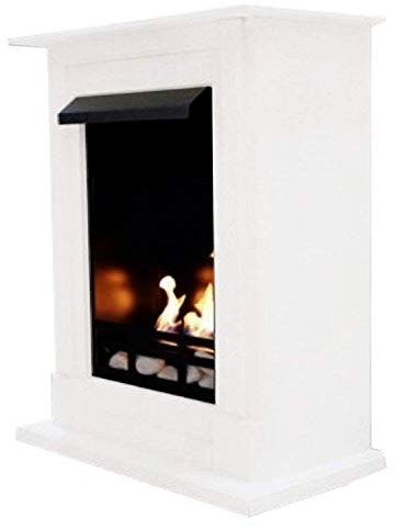 Kaminbau Mierzwa Venus - Chimenea de gel y etanol (fabricada en Alemania, quemador de acero inoxidable ajustable)